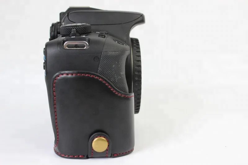 PU Leather Camera Base Case Protective Cover for Canon 100D