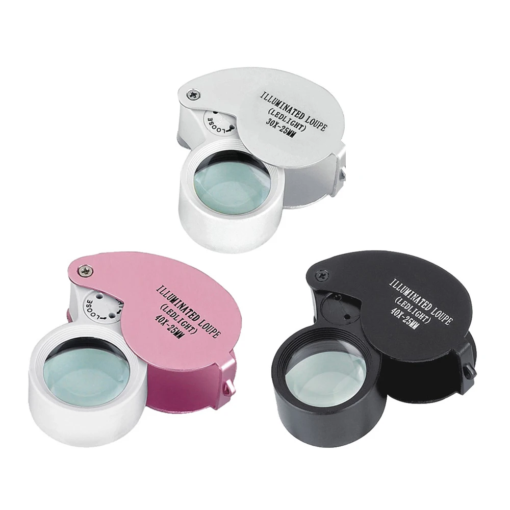 MG21011 40X LED Jewelry Loupe Magnifier
