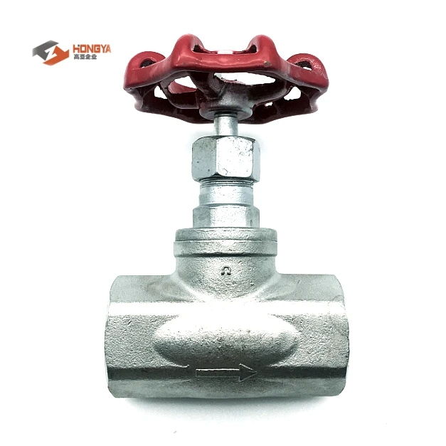 stainless steel globe valve good price NPT BSPT valve ball