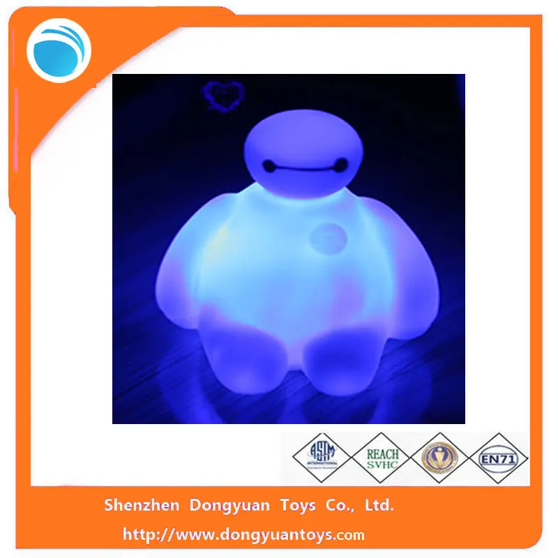 Cartoon Baymax Light-up Action Figure Toys