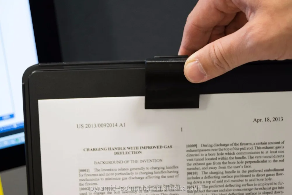 desktop Adjustable Clip File A4 Letter Document Holder