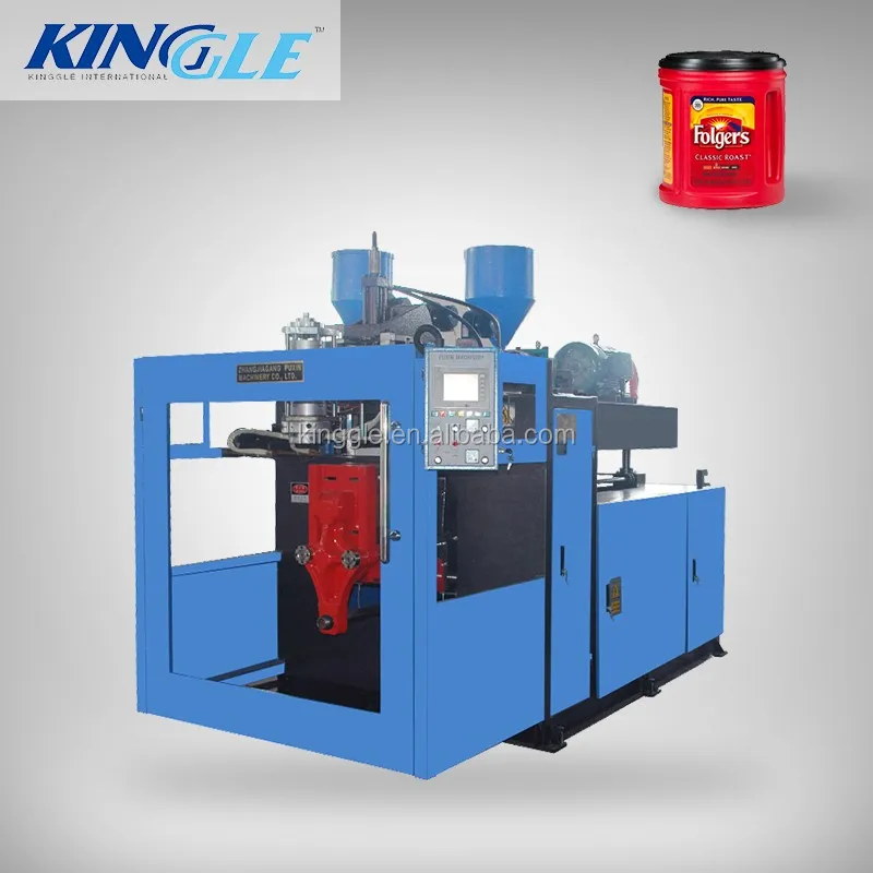 Double die head for blowing machine