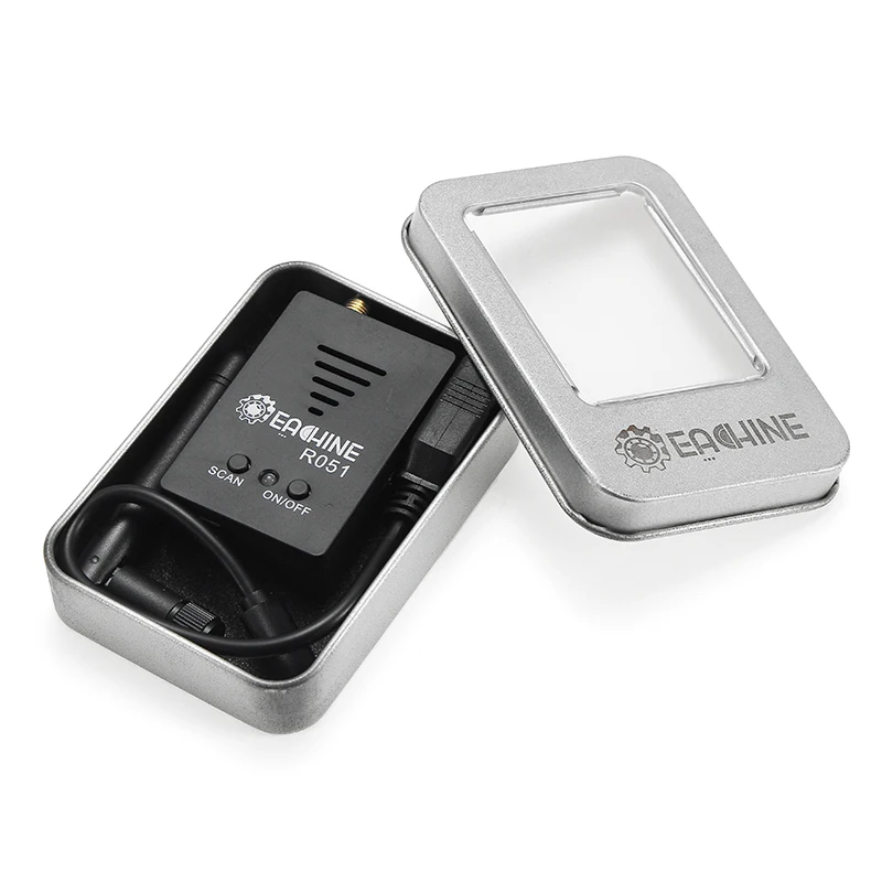 Eachine R051 150CH 5 8G FPV AV Приемник со встроенной батареей для iPhone Android IOS смартфона мобильного планшета