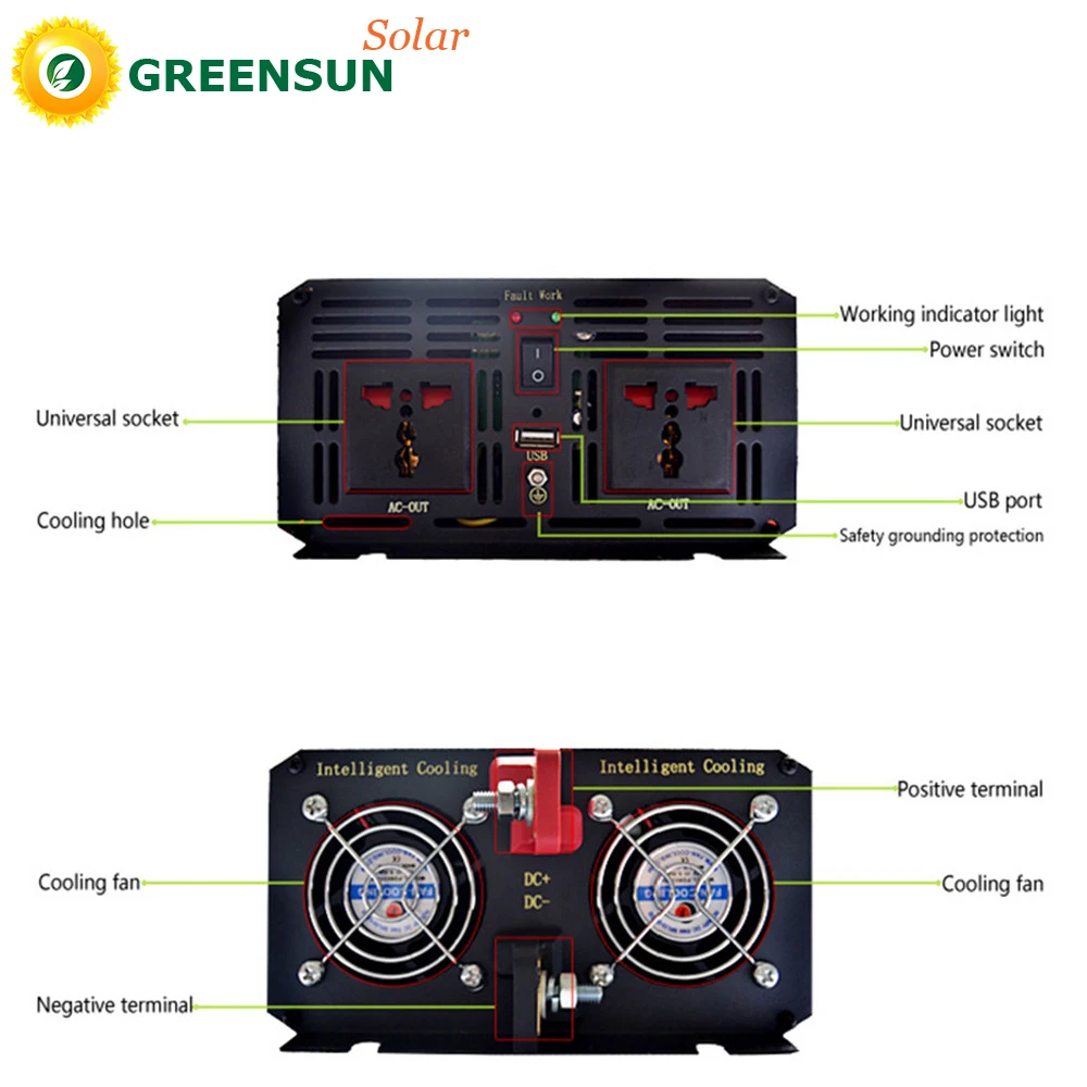 DC24v off Grid 1kw Solar Inverter for Solar Inverter System