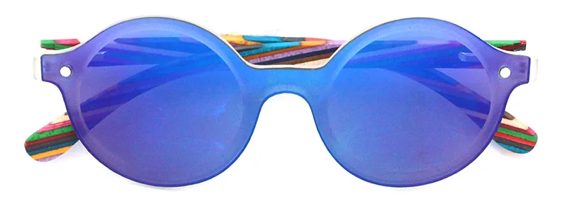 High quality dropshipping new trend product plastic pc wooden sunglasses with case