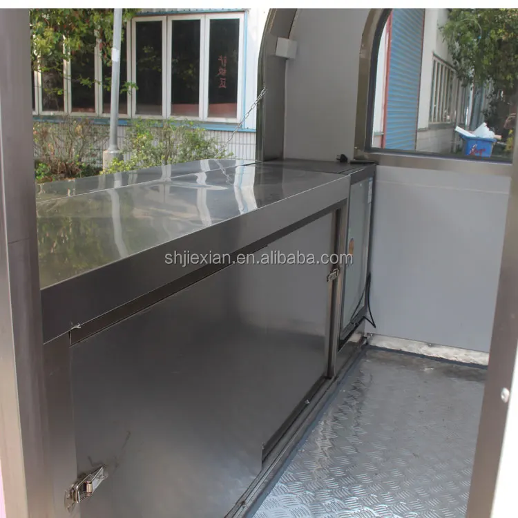 JX-FR220B Streest Food Concession trailer Mobile Coffee Shop 2.2m Mini Coffee Truck