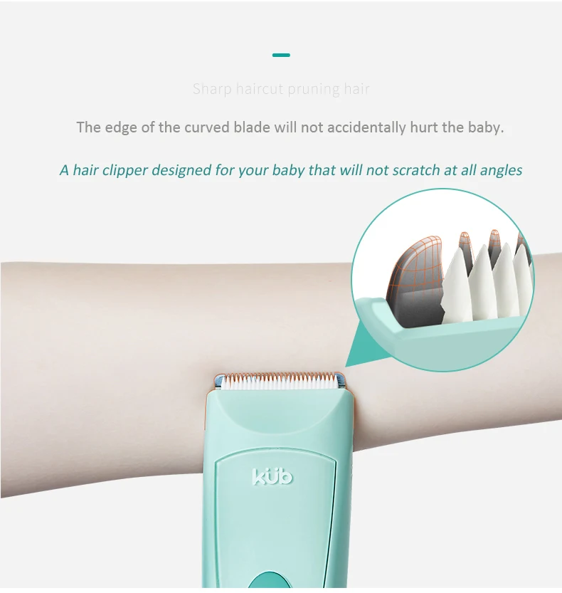 Горячая Распродажа, оптовая продажа, Детская перезаряжаемая керамическая Бритва для стрижки волос, Парикмахерская Машинка для стрижки волос