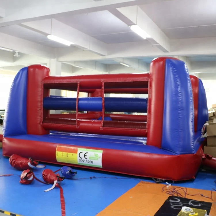 Game Inflatable Bouncing Boxing Wrestling Ring Inflatable Boxing Rings for Sale High Quality Challenge Inflatable Sport Optional