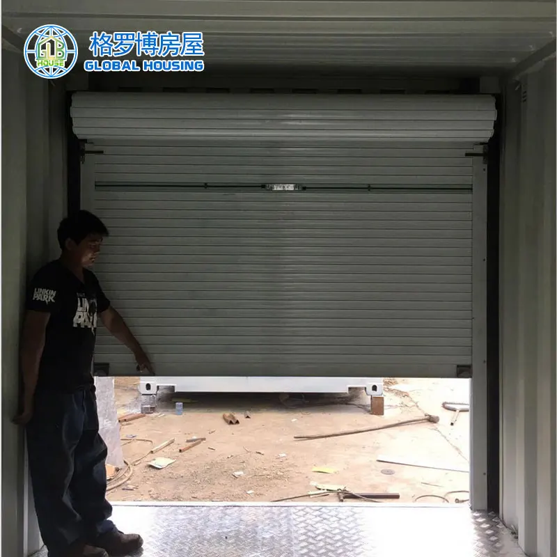 low cost 20ft 40 ft prefab shipping container house used for warehouse, storage