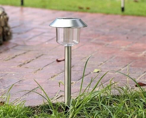 Solar Garden Pathway Lights  Stainless Steel Lighting Led Solar Gadren Lights Outdoor