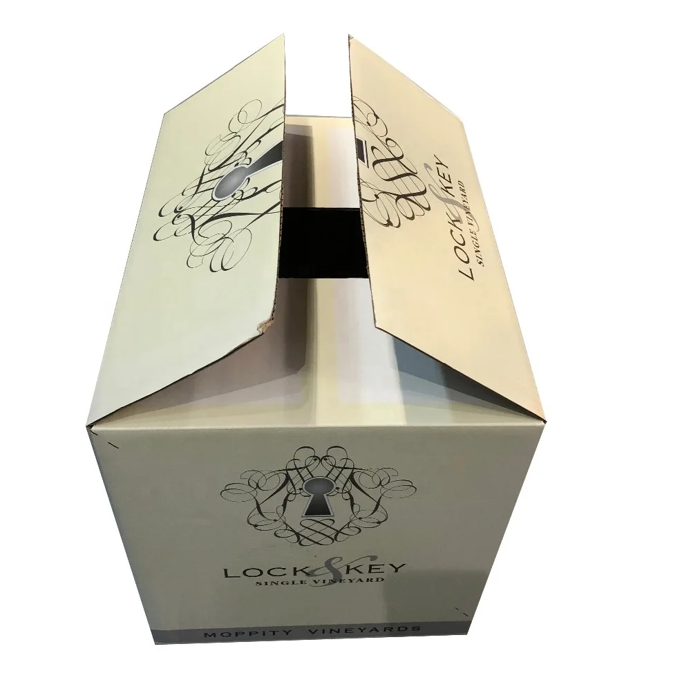 Waterproof custom printing CMYK Full 4 color cardboard corrugated shipping carton box