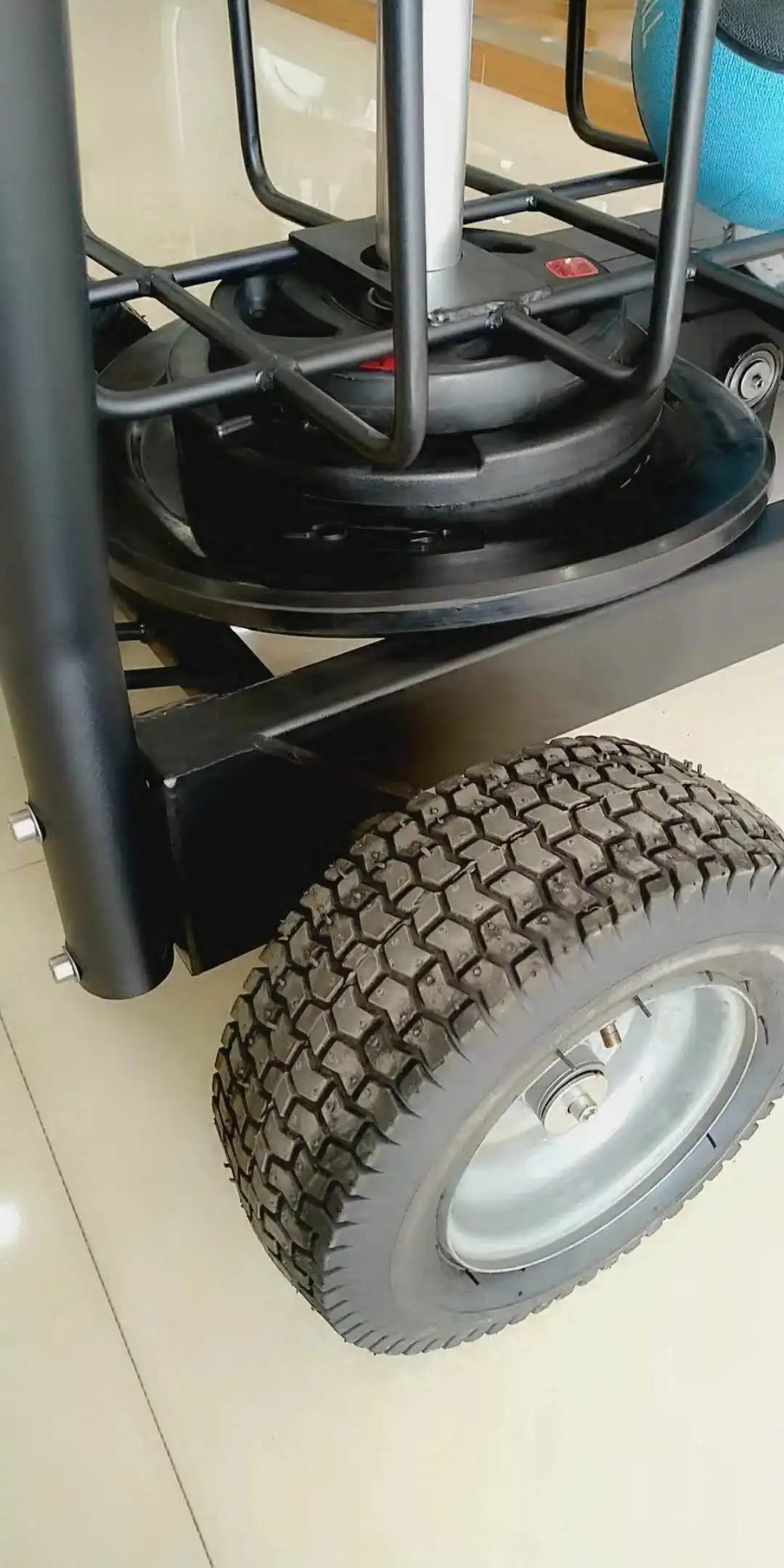 good quality power sled  with wheels gym equipment for strength training