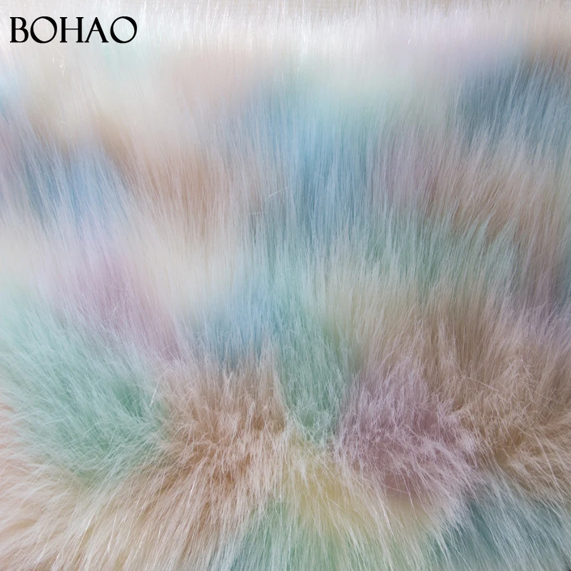 Бесплатный образец текстильного материала, тканевая трикотажная ткань, цветной мех