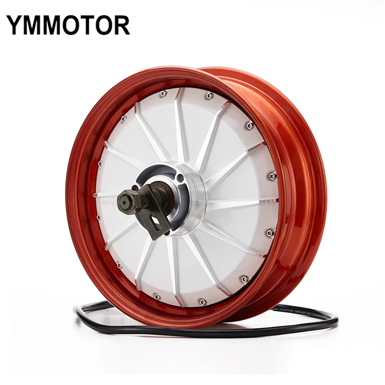 12 Inch 2000W-4000W 72V Bldc Motor High Efficiency Hub Electric Motor For Motorcycle