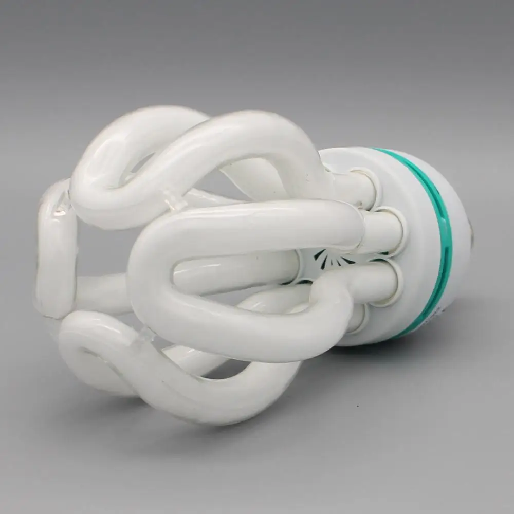 105W  B22 E27 4U lotus shape energy saving lamp