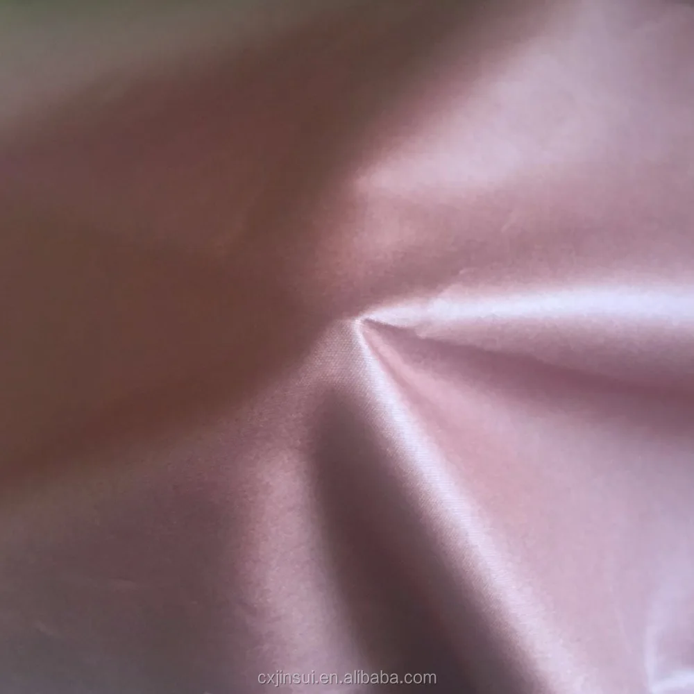 100% polyester calendering waterproof downproof lining fabric for down jacket