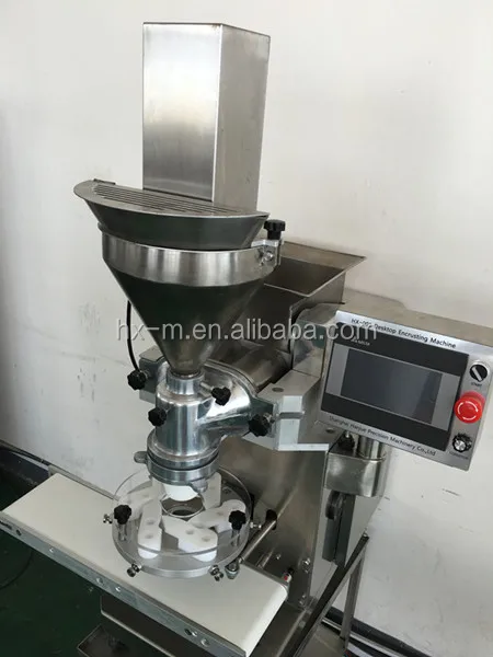 Hanjue HJ-001 Small encrusting machine with Kubba Coxinha Tulumba Croquetas Pillow molds CE certification