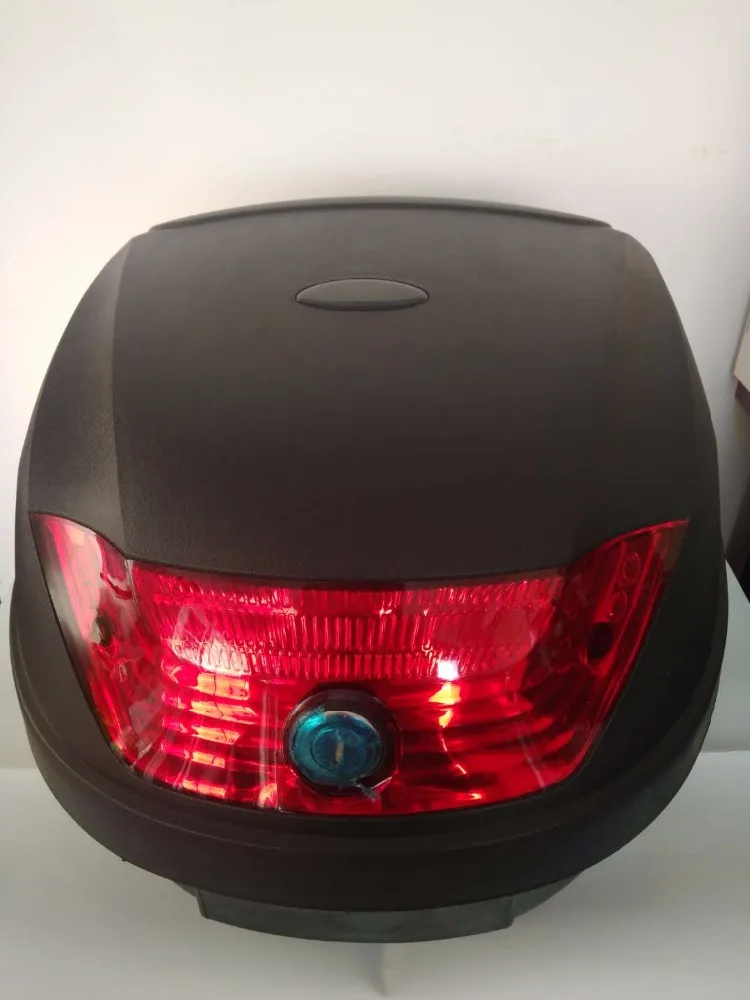 
China manufactures plastic trunk box for motorcycle 