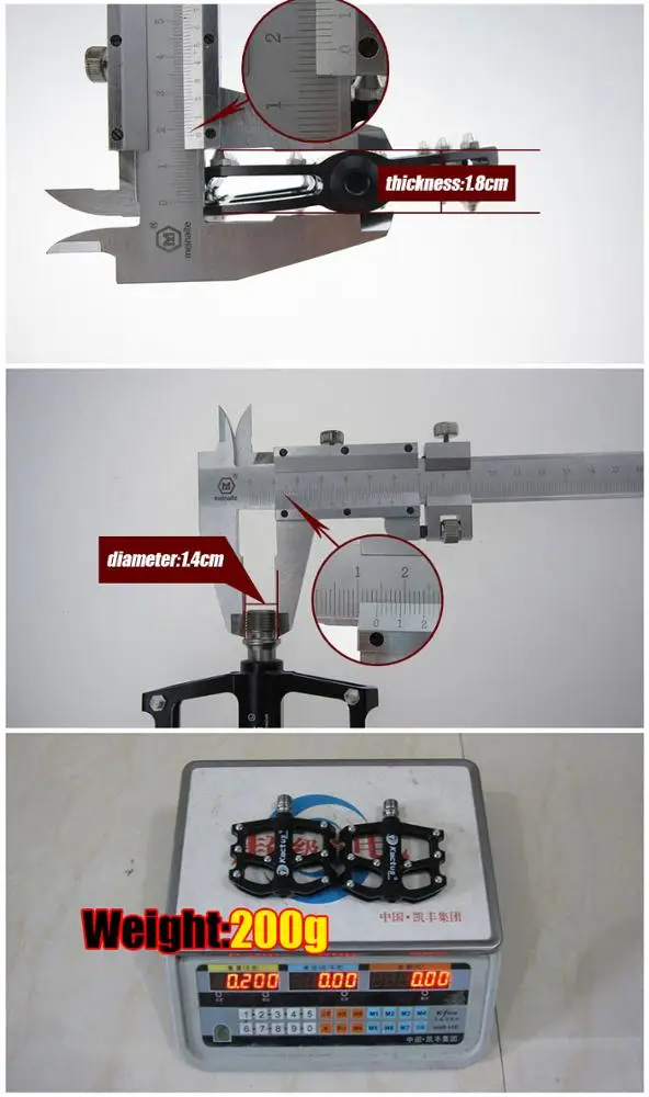 KACTUS TECH Titanium Axle Bicycle Pedal Anti-slip Ultralight CNC MTB Bike Pedal Sealed 6 Sealed Bearing Pedals BMX Accessories