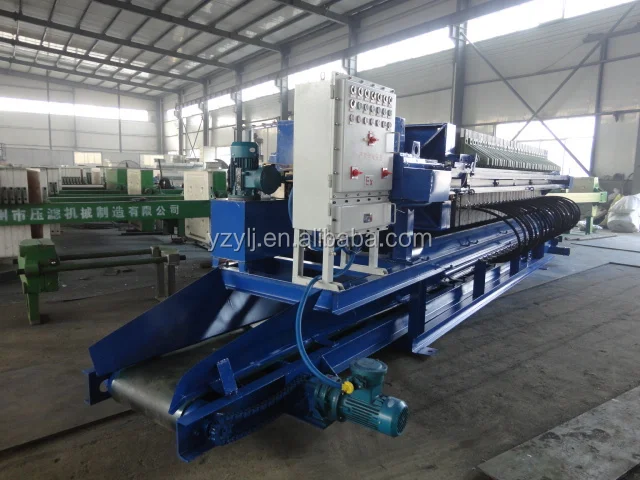 1000*1000mm Membrane filter press plate ore dressing Sludge treatment Coal washing chemical industry