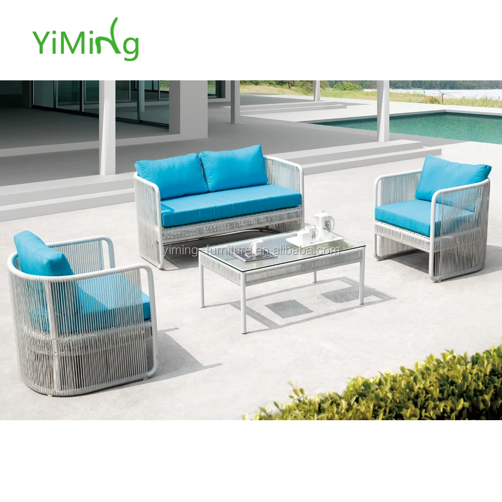 DISCOUNT   outdoor wicker Rattan Deep Seating Water proof Spanish Sofa/lounge Garden/Hotel Sofa rattan furniture