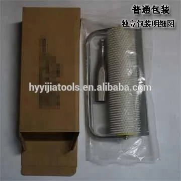 CHEAP Spiked roller brush with Metal baffle Self-leveling Epoxy Floor tools