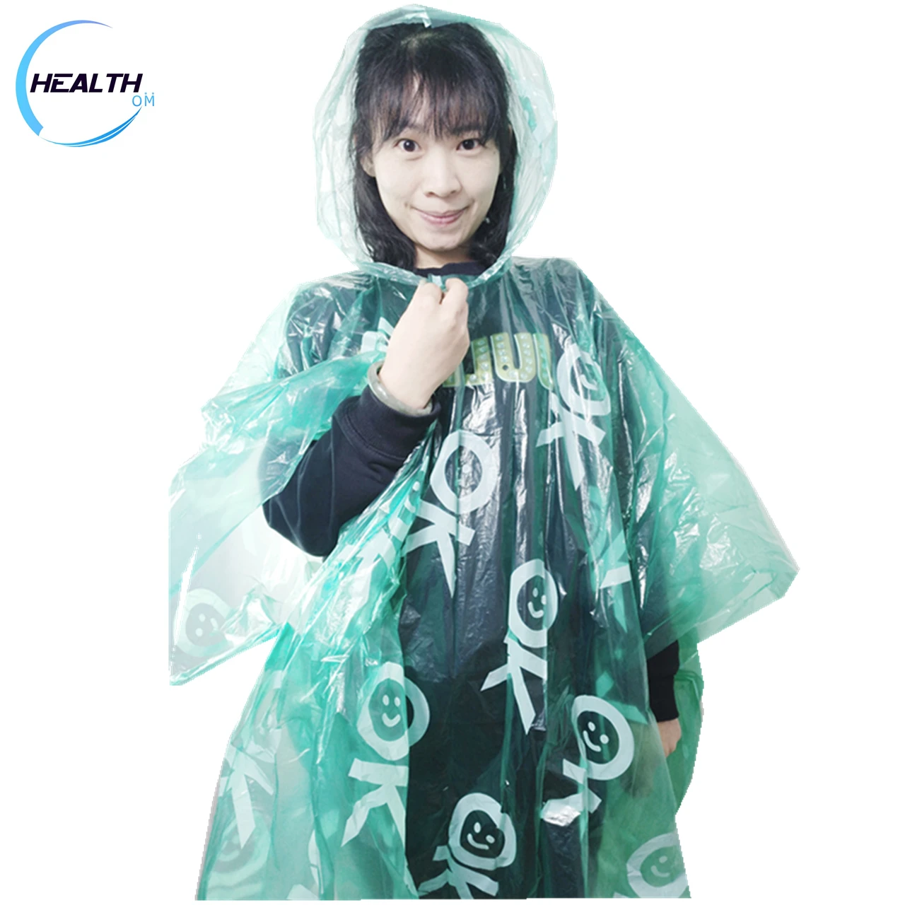 disposable one time rain poncho raincoat for bike
