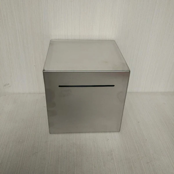 Creative gift doyuin the same paragraph of stainless steel piggy bank 200*200*200