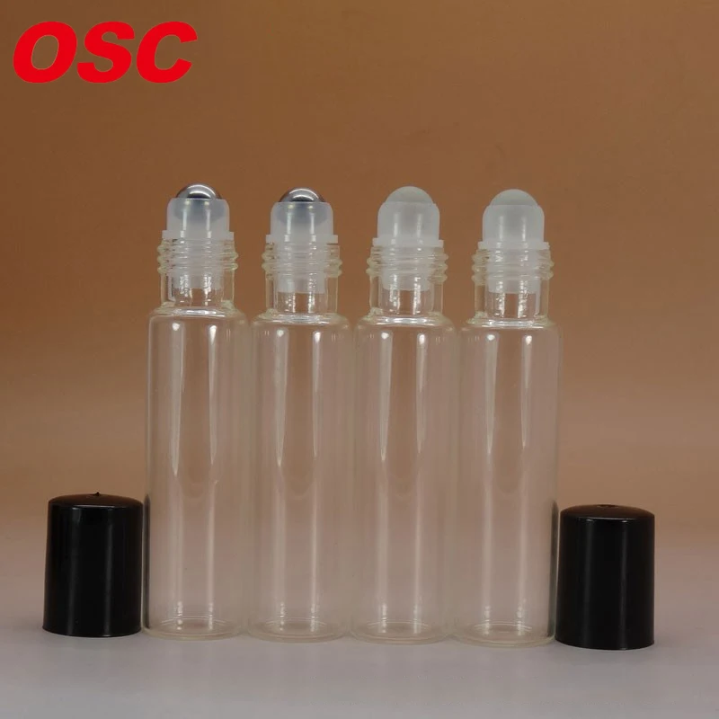 Custom clear smart collection perfume glass roll on bottle 10ml