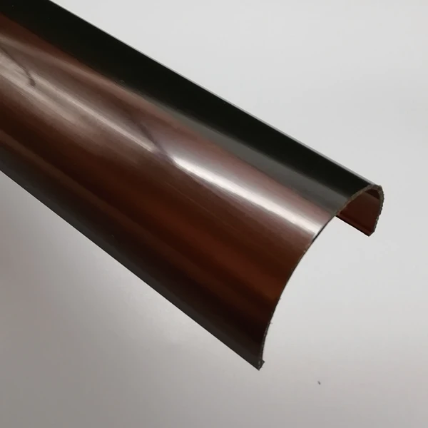 ПВХ ABS PC экструдированные профили simi-прозрачные