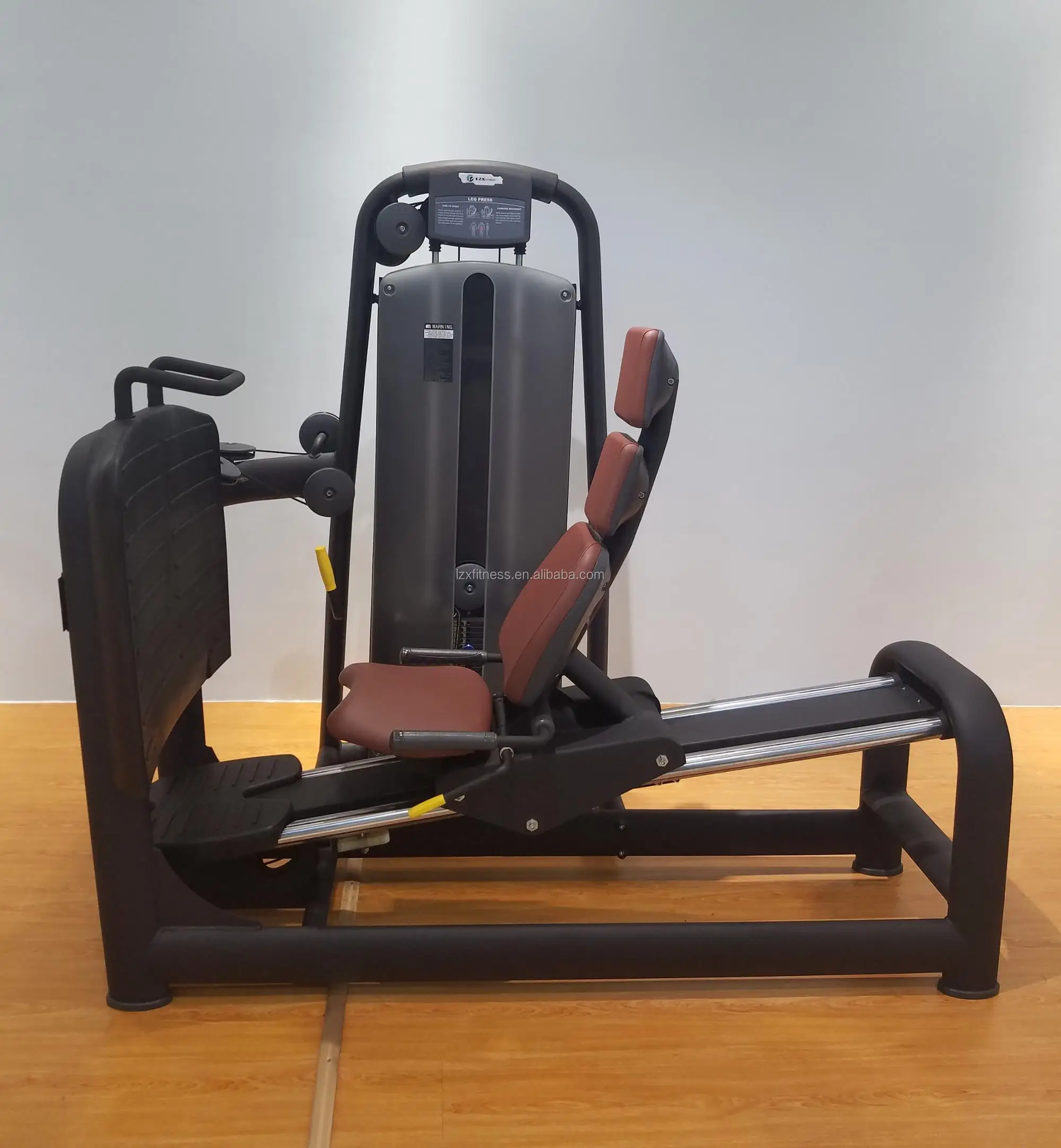 Pin loaded selection fitness equipment leg exercise machine indoor sports equipment horizontal leg press machine