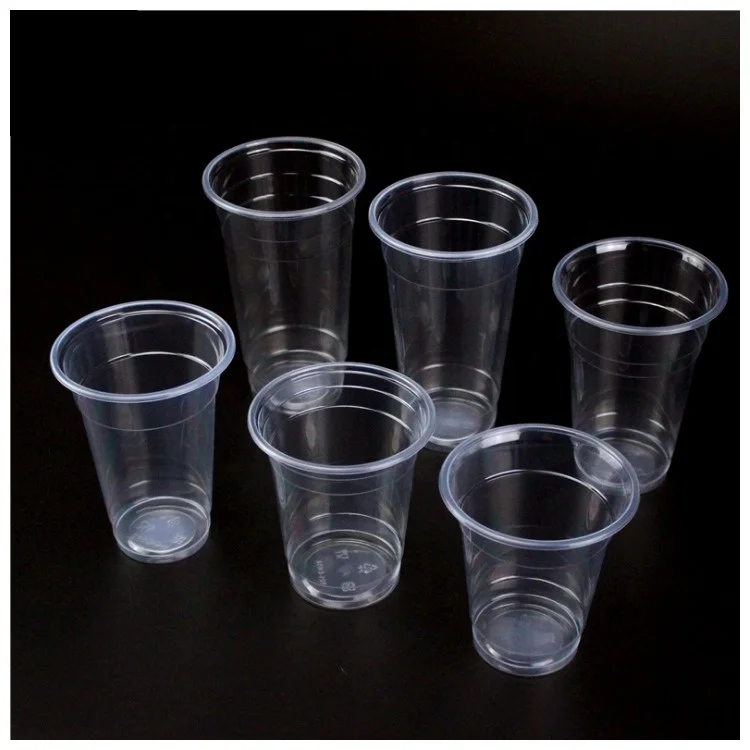 Disposable Clear Plastic Cups 9 oz 10 oz PLA 100% Biodegradable Cup