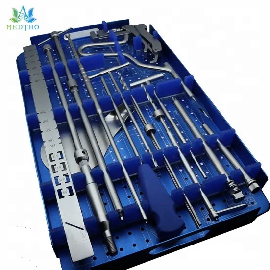 Блокирующий набор инструментов для ногтей, коробка ортопедических инструментов PFNA, набор инструментов для ногтей