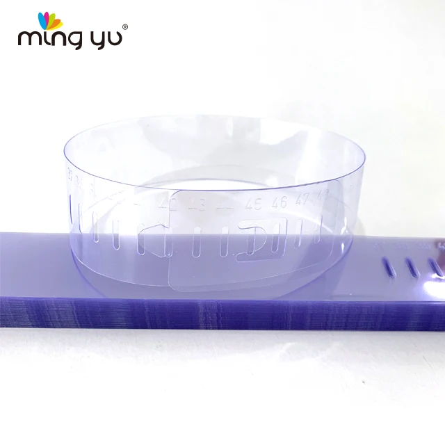 Wholesale Custom Made Plastic Collar Band Collar Stand Collar Holder for Shirt