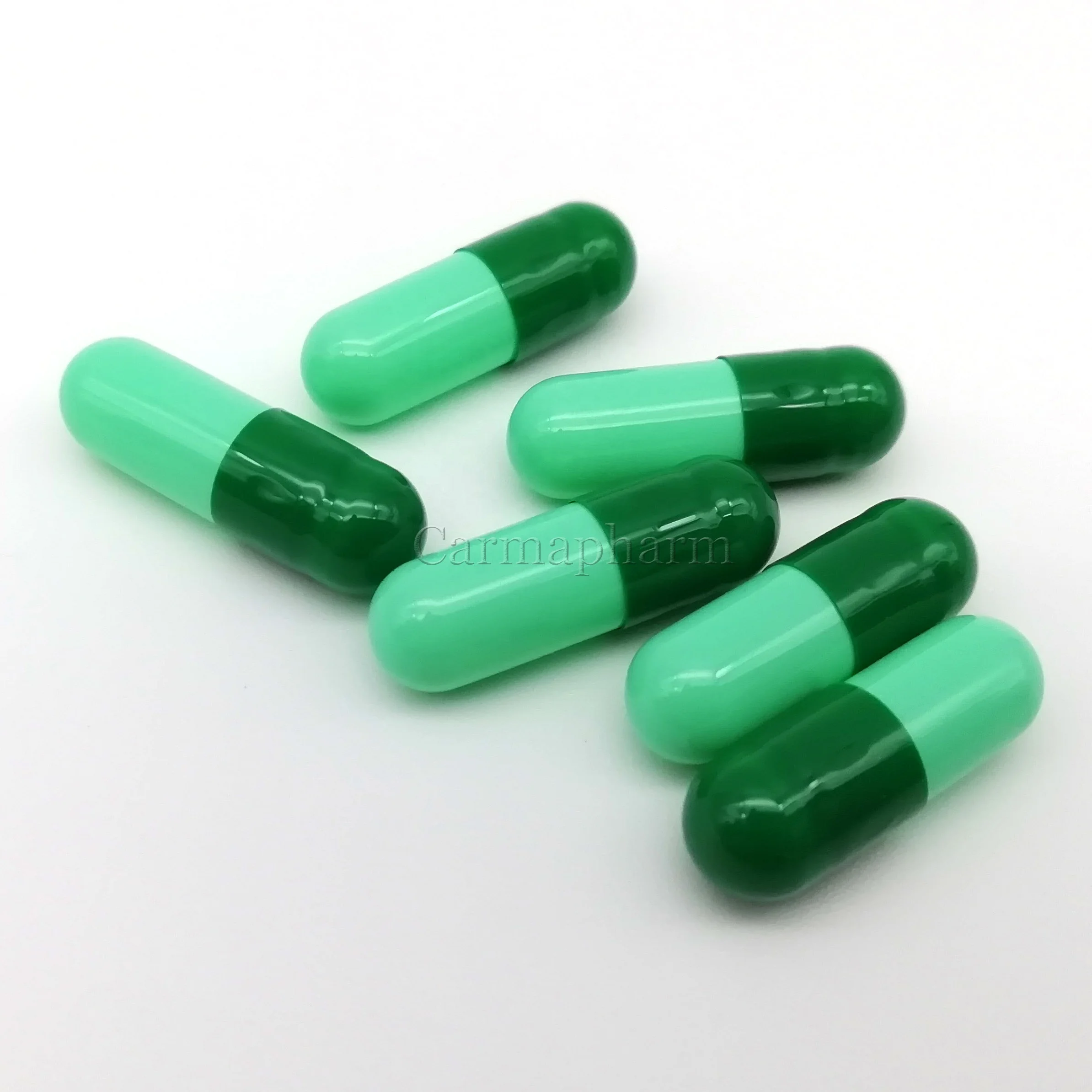 Customized hard gelatin empty printed capsules size 4