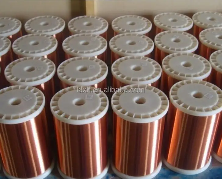 Enameled copper round wire