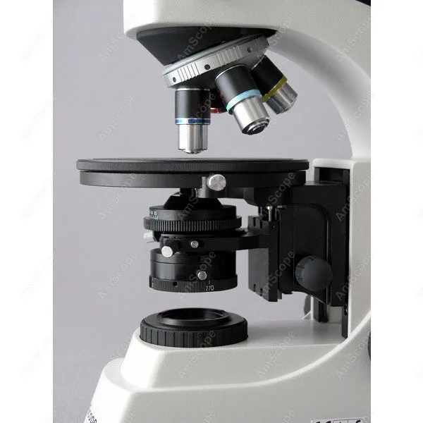 
AmScope Supplies Infinity Polarizing Trinocular Microscope 40X-600X 