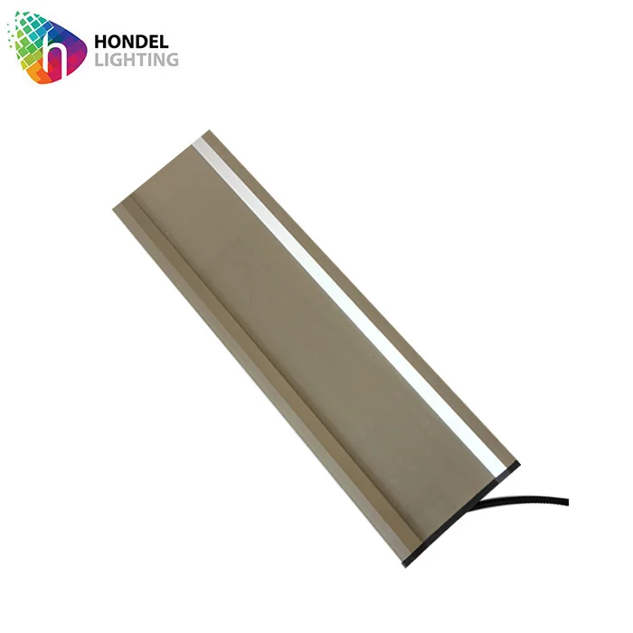 Outdoor DMX wall washing RGB Led Acrylic linear fixture 15W for Facade Lighting