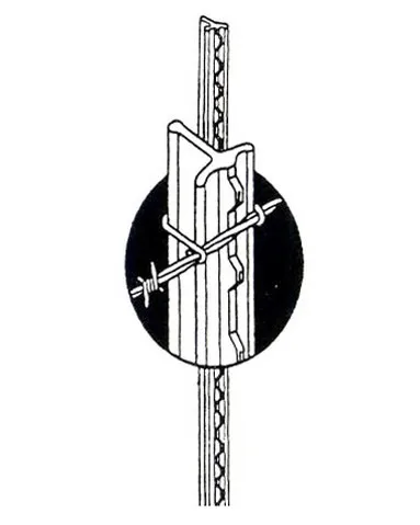 Hot Sale Green Painted 1.33lbs 6/7/8/10ft Studded T Post