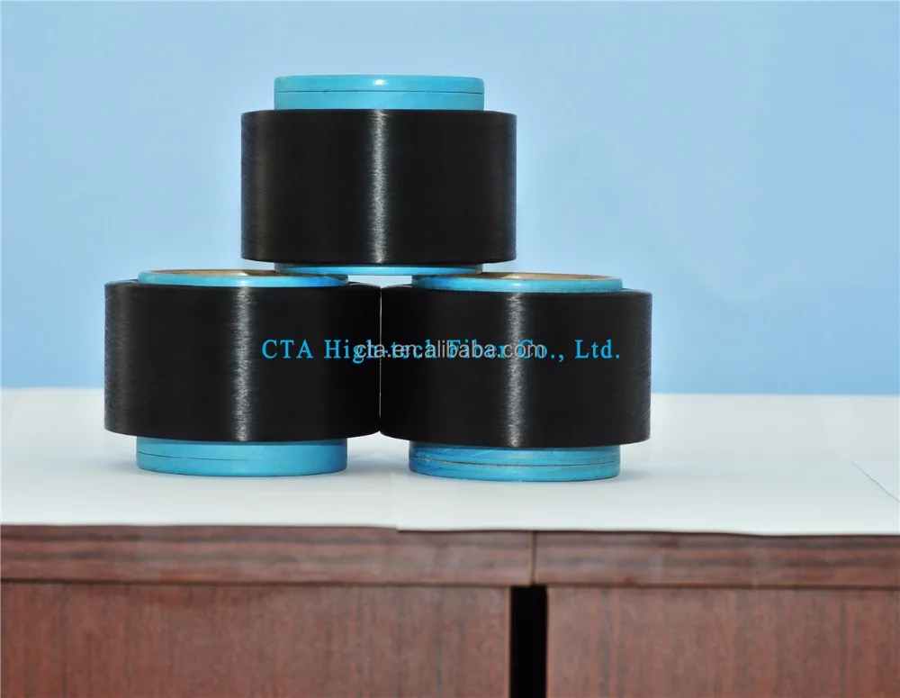 
Polyester antistatic yarn for workwear fabric, carbon-inside fiber 