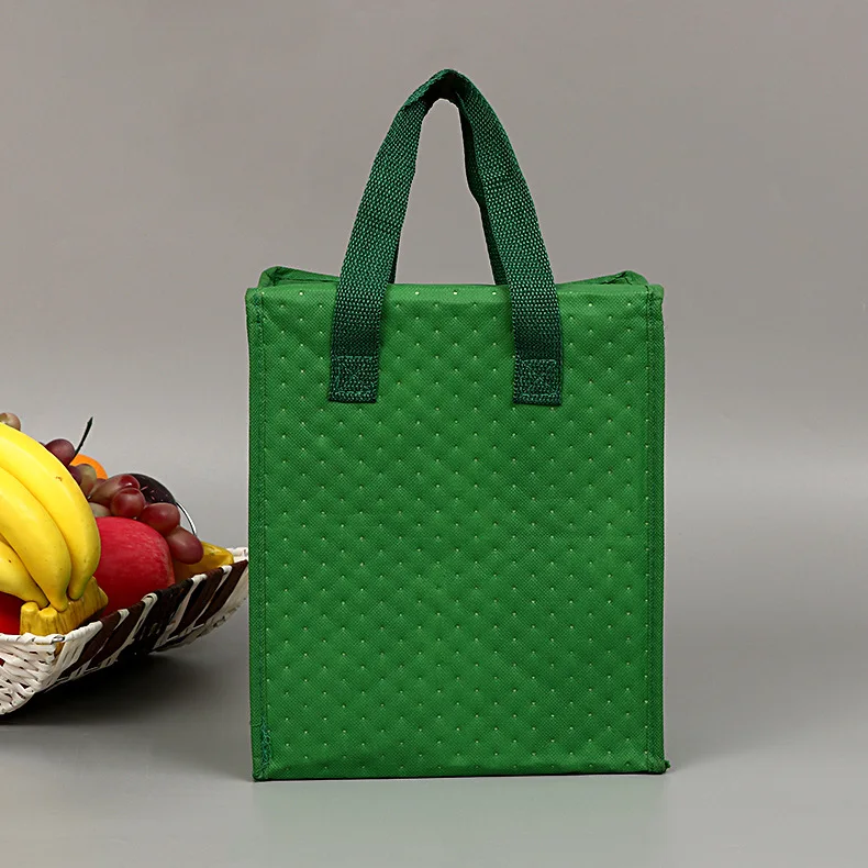 
Custom printed green eco insulated beer cooler tote bag 