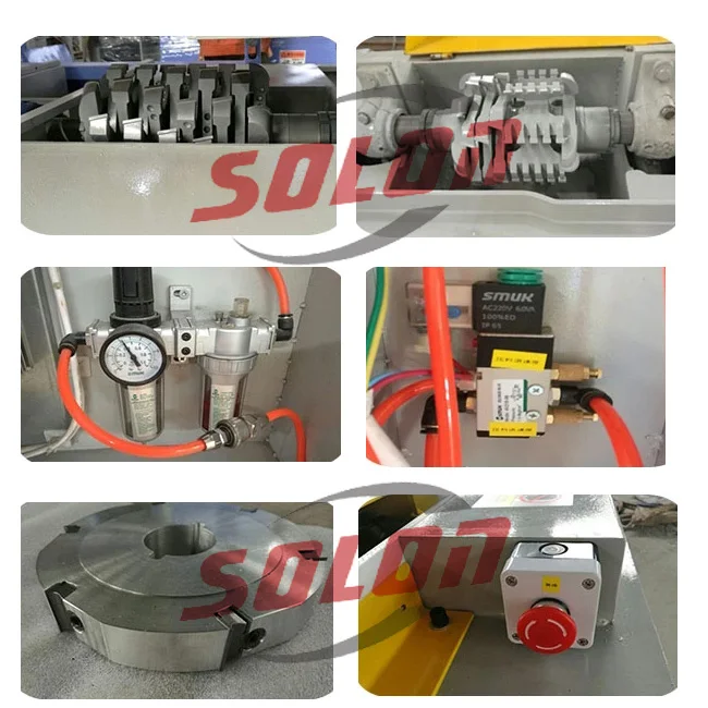 Automatic wood cutting machine/wood pallet groove stringer notcher/wood notching machine