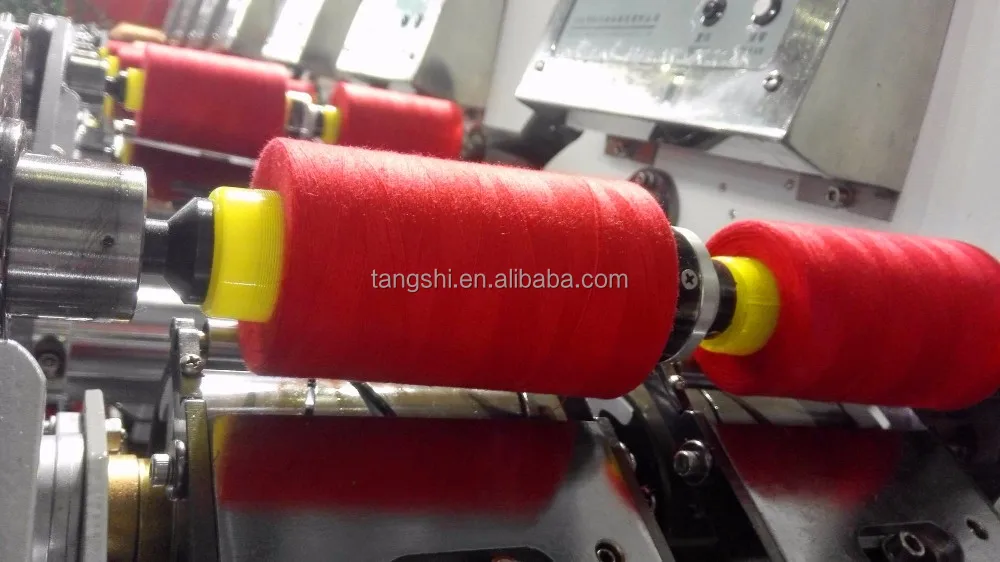 High speed cop cone winding machine for embroidery thread