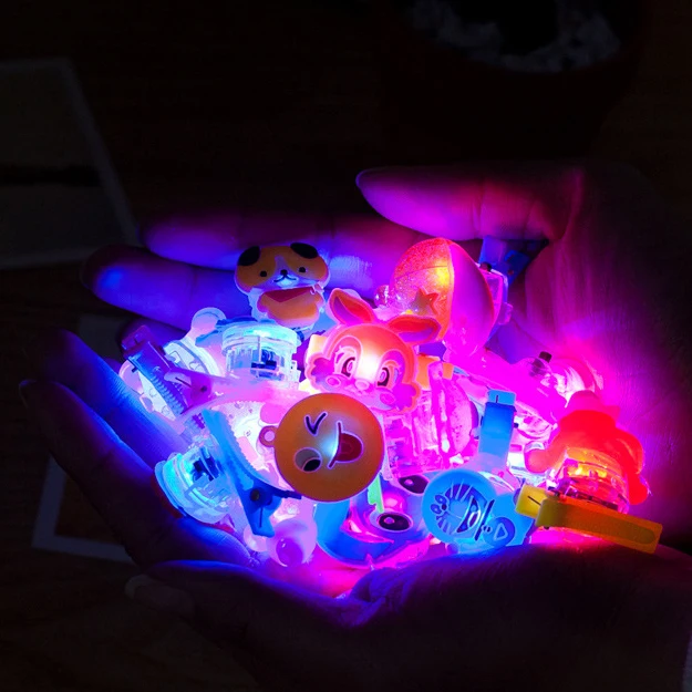 Мягкая ПВХ принцесса мультфильм мигает заколка для волос светящийся светодиодный зажим для волос аксессуары для волос