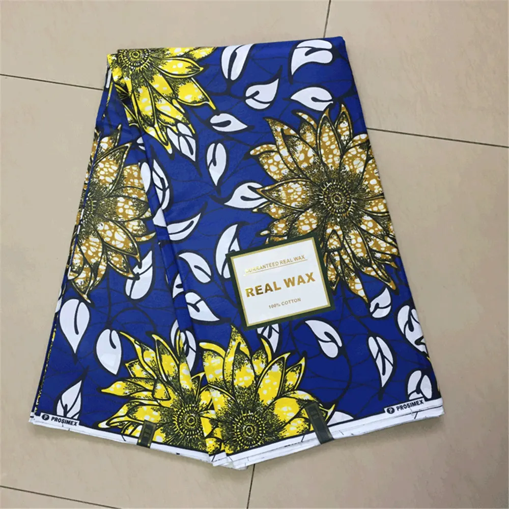 Китайская фабрика оптовая продажа 24*24 100% хлопка африканская восковой печати ткань