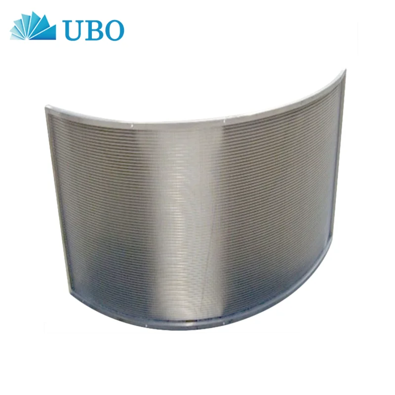 Wedge Johnson Wire Vee Screen DSM Parabolic Filter Screen Curve Welded Sieve Bend Screen
