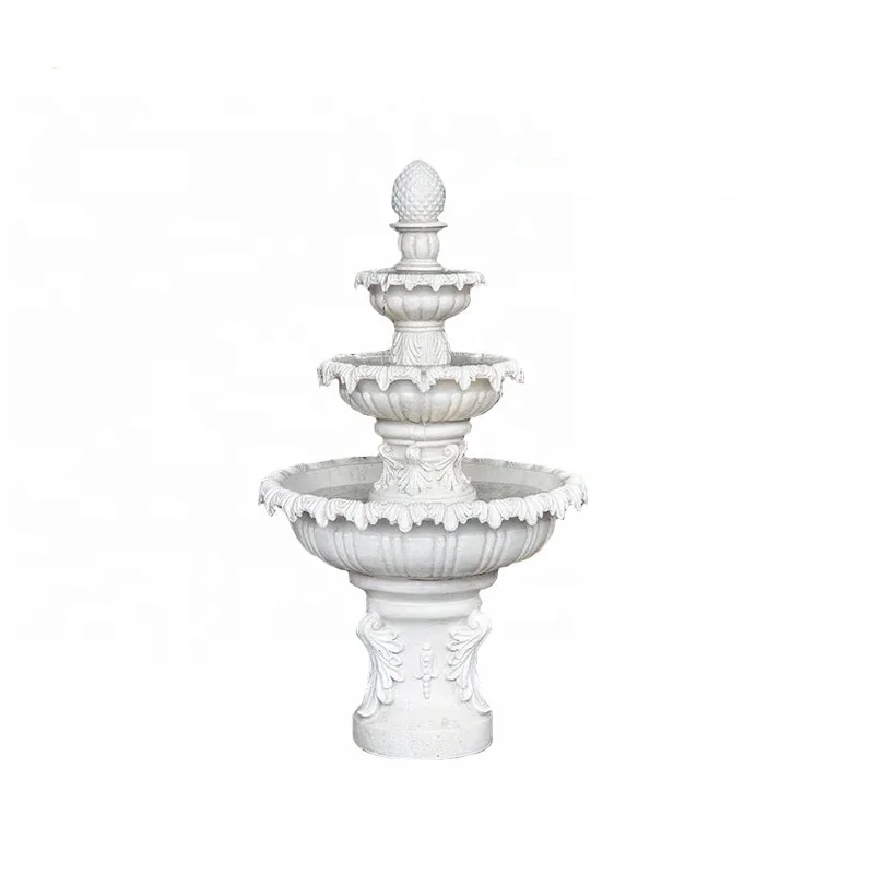 Wholesale Cheap Outdoor Garden Statue Vintage Angel Polyresin Water Fountain