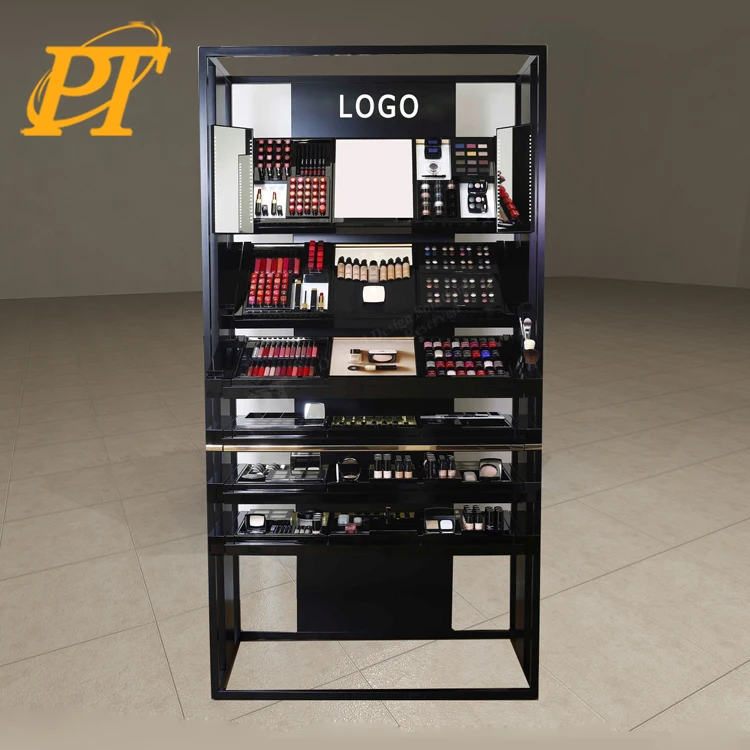 Makeup Cosmetic Counter Display Stands and Showcase
