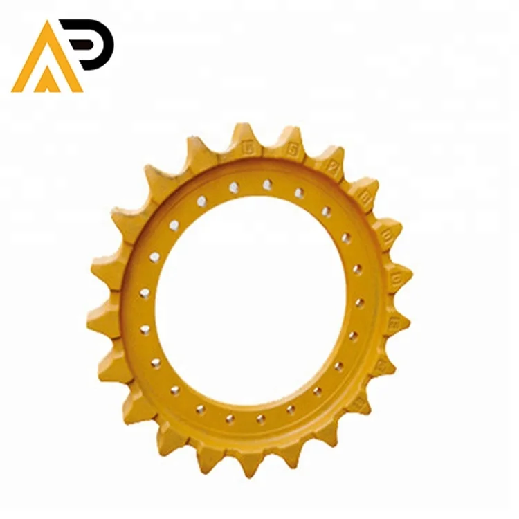 Mini excavator PC20 PC30  sprocket undercarriage parts for segment group
