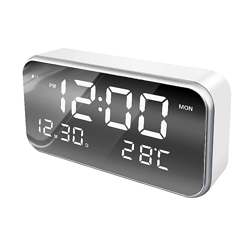 Home Decoration Light Alarm Clock LED Digital Desk Smart Alarm Clock for Teenager